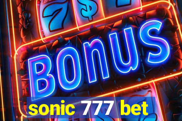 sonic 777 bet